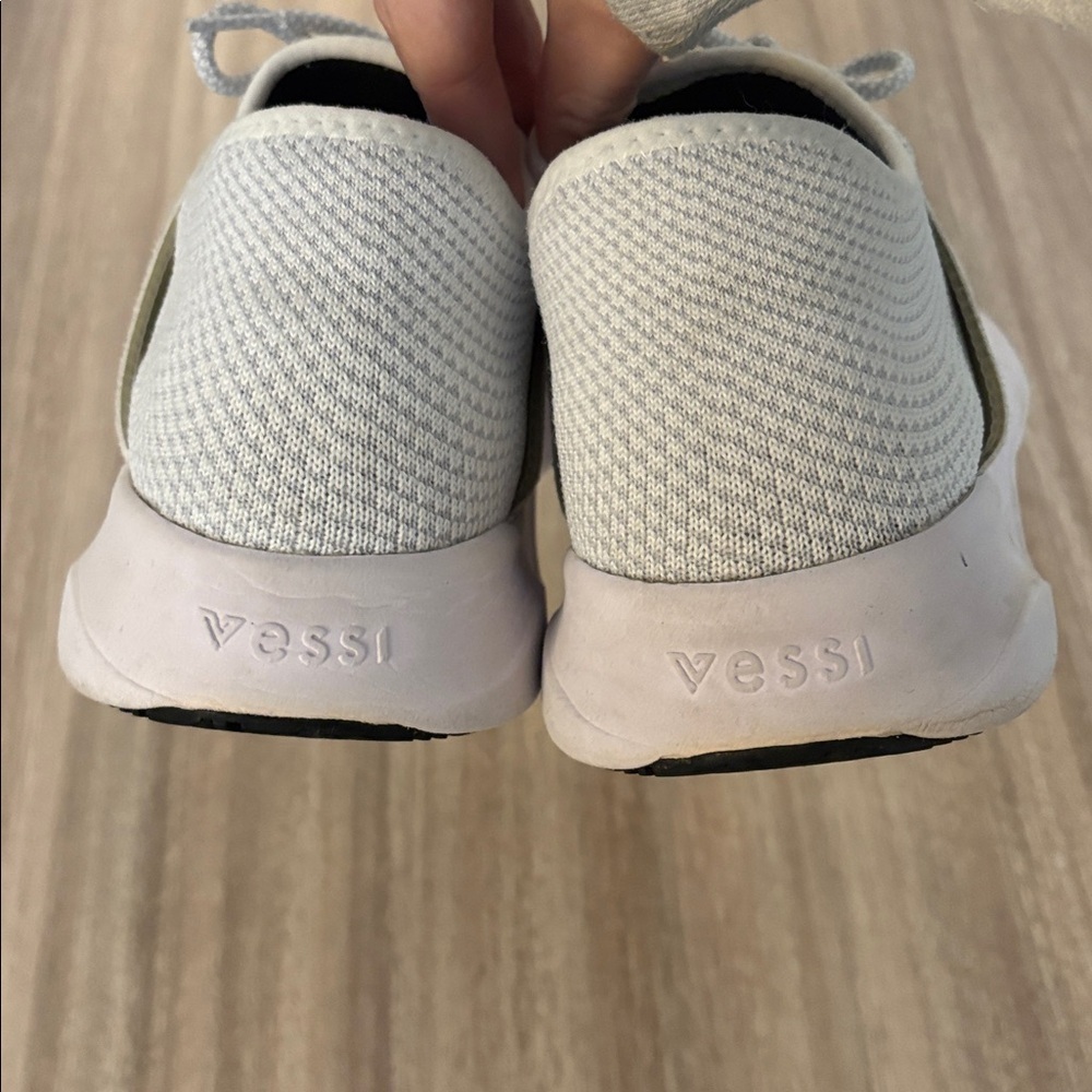 Vessi Everyday Knit Sneaker Slip On Gray Cushioned Size Men’s 8 - Picture 3 of 10
